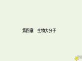 新人教版高中化学选择性必修3第四章生物大分子课件+夯基提能作业+质量标准检测含答案