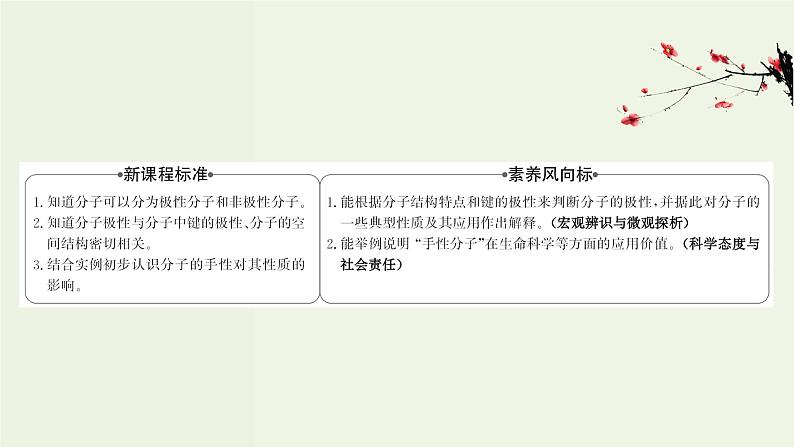 鲁科版高中化学选择性必修2第2章微粒间相互作用与物质性质第2节第2课时分子的空间结构与分子性质PPT课件02