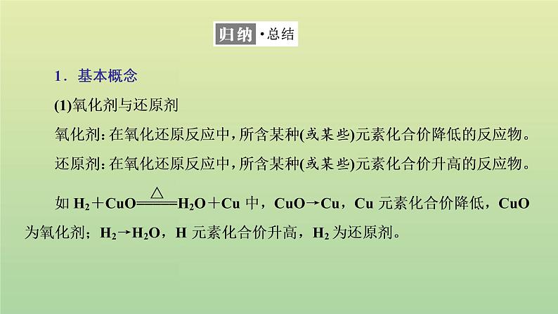 鲁科版高中化学必修第一册第2章元素与物质世界第3节第2课时氧化剂和还原剂课件第6页