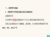 鲁科版高中化学必修第一册第3章物质的性质与转化第2节基础课时15自然界中的硫二氧化硫的性质课件
