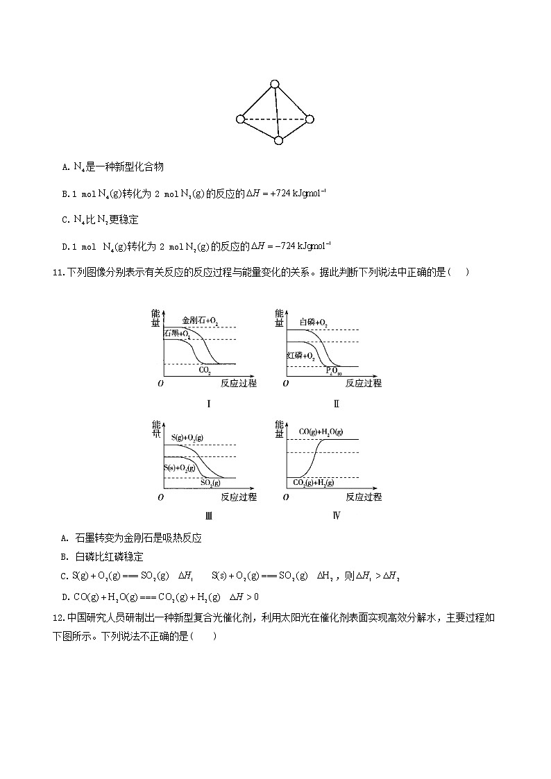 人教版高中化学选择性必修1第1章化学反应的热效应1.1反应热焓变练习含答案第3页