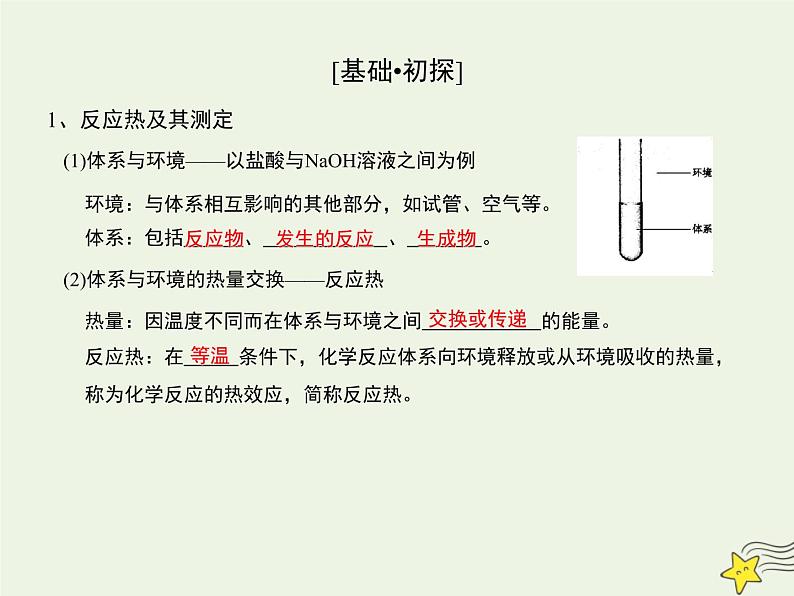 人教版高中化学选择性必修1第1章化学反应的热效应1.1反应热焓变课件第6页