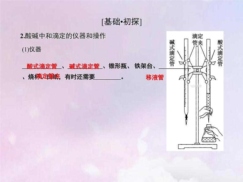 人教版高中化学选择性必修1第3章水溶液中的离子反应与平衡2.3酸碱中和滴定课件第4页