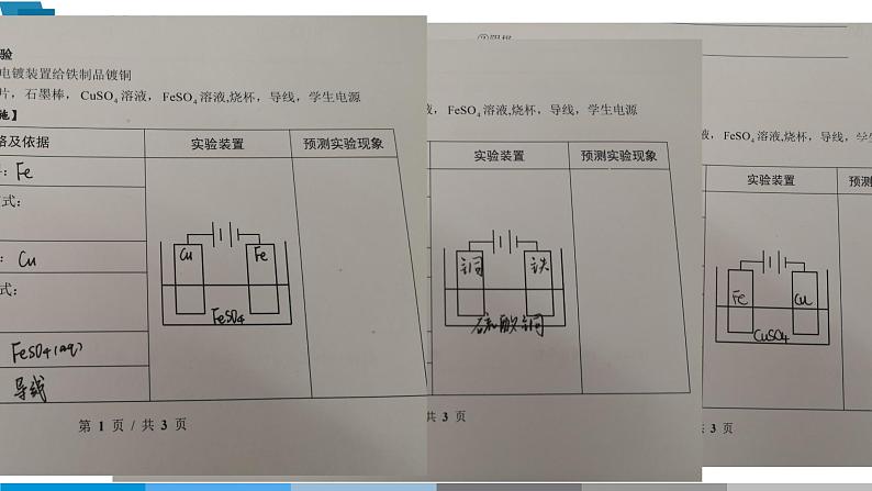 高中 高二 化学选择性必修1 第四章 实验活动4 简单的电镀实验 教学课件06