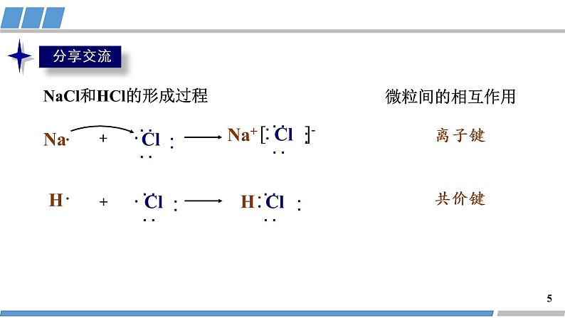 高中 高二 化学选择性必修2 第二章 第一节 第1课时 共价键 教学课件第5页