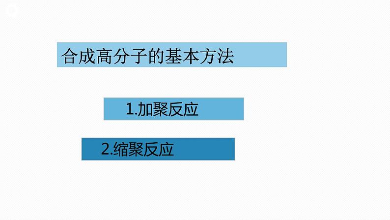 高中 高二 化学选择性必修3 第五章 第一节 合成高分子的基本方法 教学课件第4页