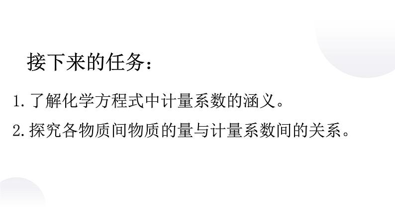 高中化学 必修第一册 《物质的量在化学方程式计算中的应用》 课件第3页