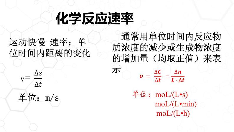 高中化学 必修第二册 《化学反应速率》 课件05