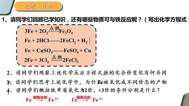 高中化学 必修第一册 《铁的单质》 课件第5页