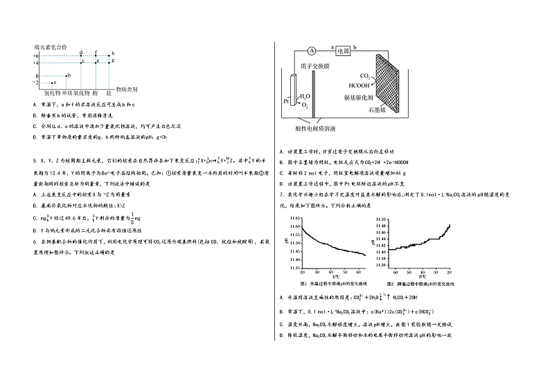 安徽省淮南市八公山区2023届高三（上）摸底检测化学试题(word版，含答案)第2页
