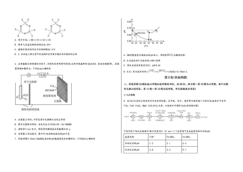 安徽省马鞍山市金家庄区2023届高三（上）摸底检测化学试题(word版，含答案)第2页
