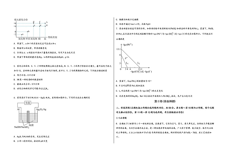 河南省商丘市梁园区2023届高三（上）摸底检测化学试题(word版，含答案)第2页