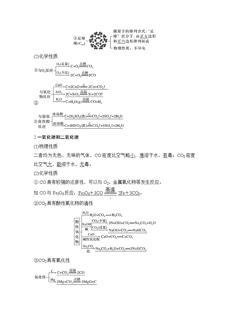 2023版 创新设计 高考总复习 化学 鲁科版第3章　自然界中的元素 课件02