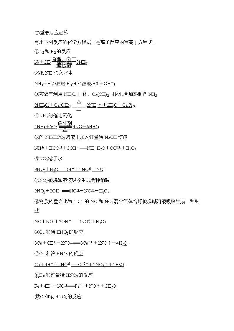 2023版 创新设计 高考总复习 化学 鲁科版第3章　自然界中的元素 课件02
