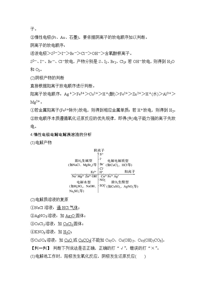 2023版 创新设计 高考总复习 化学 鲁科版第6章　化学反应与能量转化 练习课件02