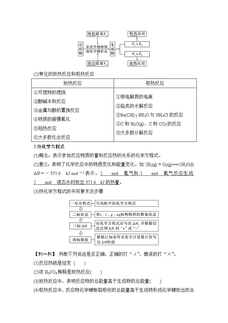 2023版 创新设计 高考总复习 化学 鲁科版第6章　化学反应与能量转化 练习课件03
