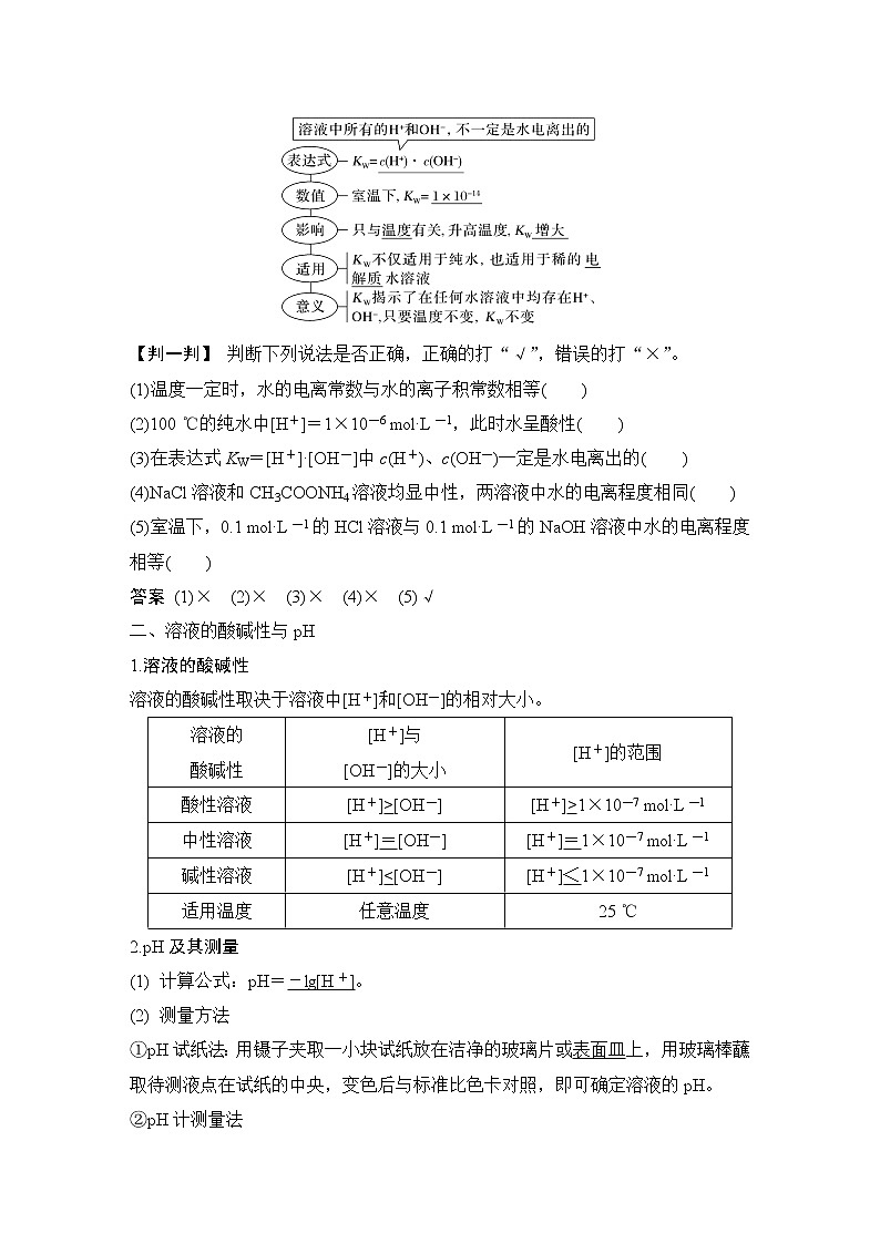 2023版 创新设计 高考总复习 化学 鲁科版第8章　物质在水溶液中的行为 试卷练习课件02