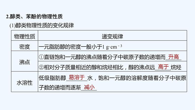 2023版 创新设计 高考总复习 化学 鲁科版第11章　有机化学基础(选考) 练习课件08