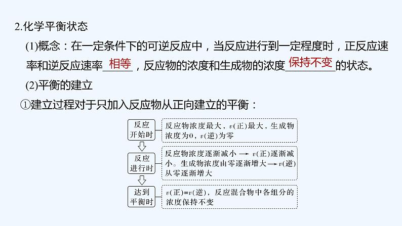 2023版 创新设计 高考总复习 化学 人教版第七章  化学反应速率和化学平衡 课件06