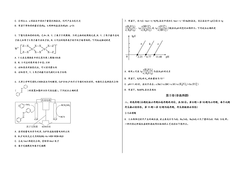 山西省长治市郊区2023届高三（上）摸底检测化学试题(word版，含答案)第2页