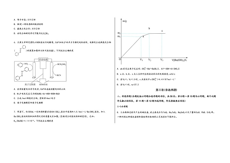 陕西省西安市灞桥区2023届高三（上）摸底检测化学试题(word版，含答案)第2页