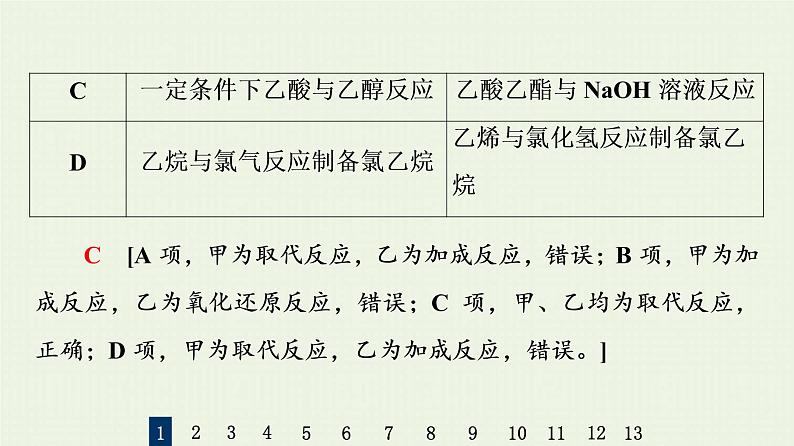 人教版高考化学一轮复习限时集训31卤代烃醇与酚课件第4页