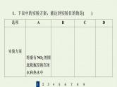 人教版高考化学一轮复习限时集训36化学实验方案的设计与评价课件
