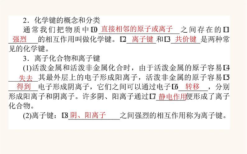 苏教版高中化学必修第一册专题5微观结构与物质的多样性2.1离子键课件04