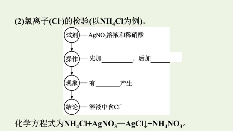 苏教版高中化学必修第一册专题2-研究物质的基本方法第1单元第2课时常见物质的检验及性质和变化探究课件07