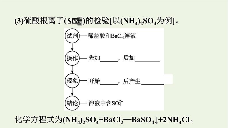 苏教版高中化学必修第一册专题2-研究物质的基本方法第1单元第2课时常见物质的检验及性质和变化探究课件第8页