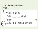 苏教版高中化学必修第一册专题2-研究物质的基本方法第2单元第1课时物质的量浓度课件