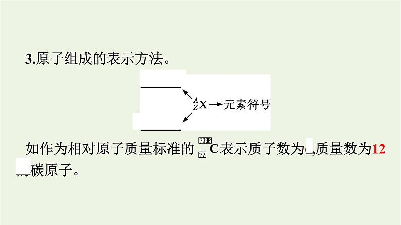 苏教版高中化学必修第一册专题2-研究物质的基本方法第3单元第1课时人类认识原子结构的历程原子核的构成课件第7页