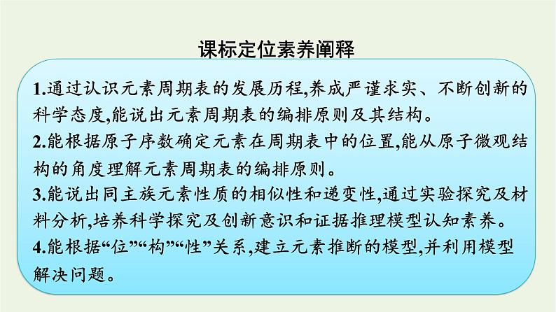 苏教版高中化学必修第一册专题5-微观结构与物质的多样性第1单元第2课时元素周期表及其应用课件02