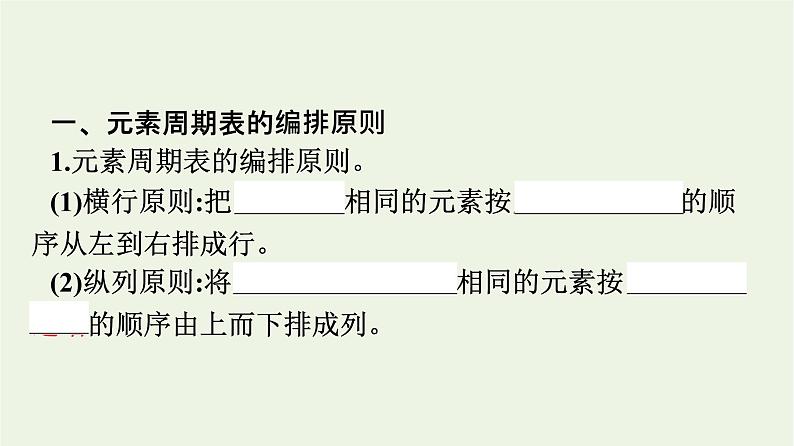 苏教版高中化学必修第一册专题5-微观结构与物质的多样性第1单元第2课时元素周期表及其应用课件04