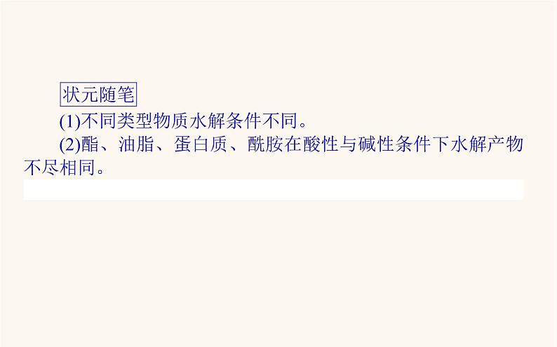 人教版高中化学选择性必修第三册第4章生物大分子章末共享专题课件第5页