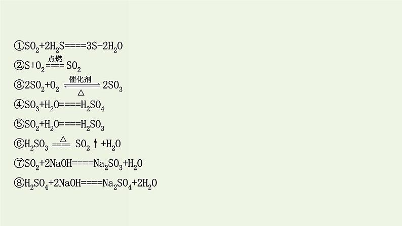 人教版高中化学必修第二册第5章化工生产中的重要非金属元素章末复习课课件第4页