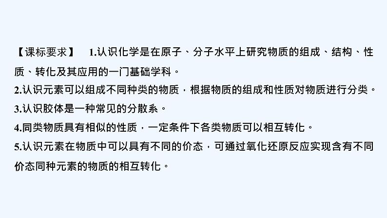 2023版创新设计高考化学（新教材鲁科版）总复习一轮课件第2章　元素与物质世界02