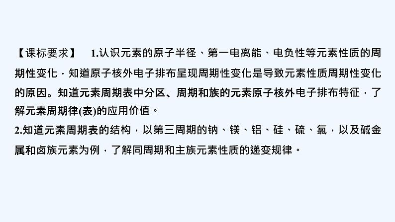 2023版创新设计高考化学（新教材鲁科版）总复习一轮课件第5章　物质结构与性质　元素周期律02