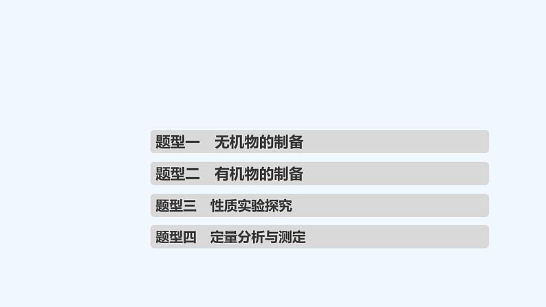 2023版创新设计高考化学（新教材鲁科版）总复习一轮课件第9章　化学实验04