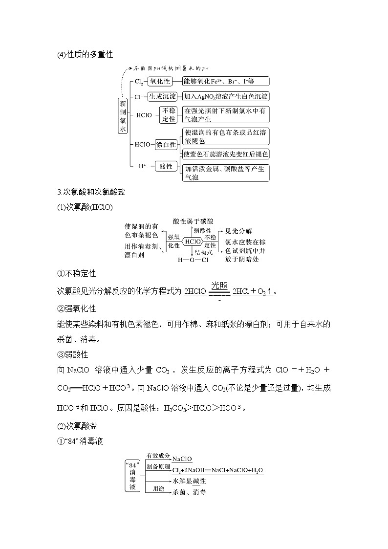 2023版创新设计高考化学（新教材人教版）总复习一轮讲义第一讲　氯及其化合物第3页