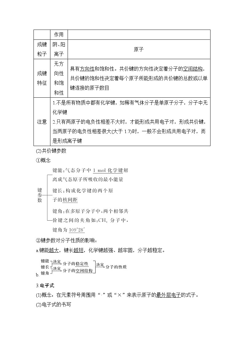 2023版创新设计高考化学（新教材人教版）总复习一轮讲义第三讲　分子结构与性质第3页