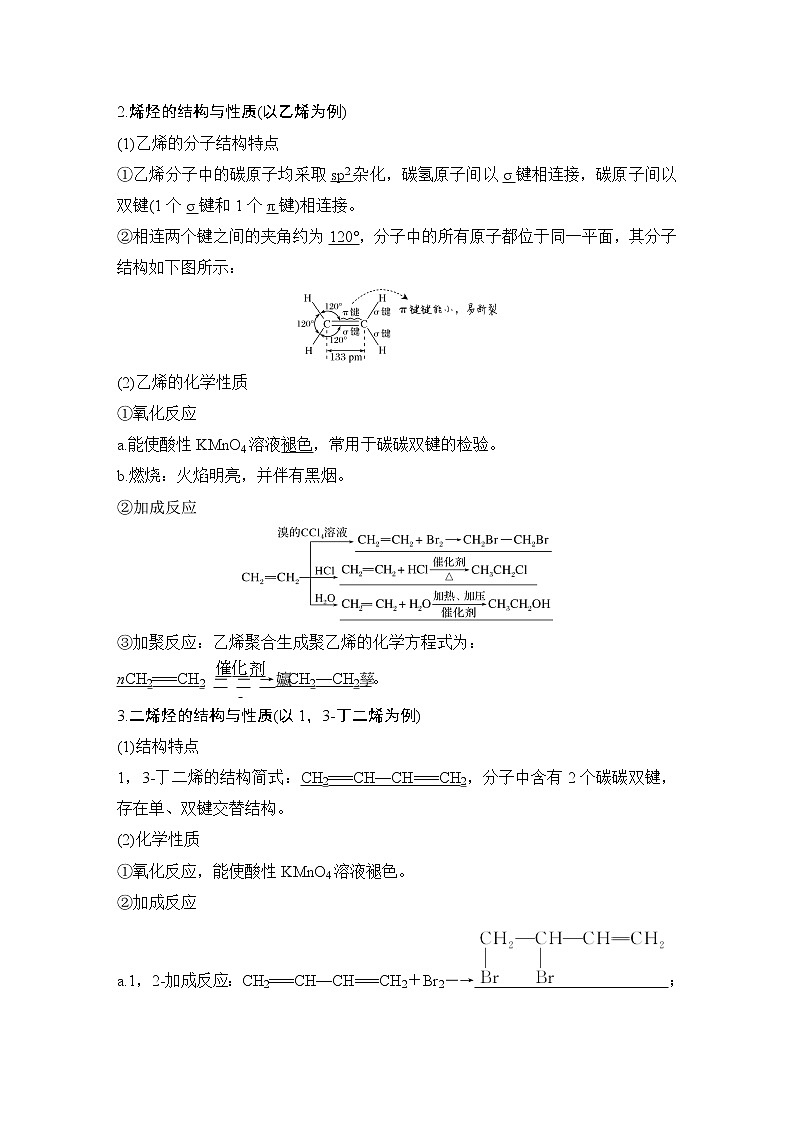 2023版创新设计高考化学（新教材人教版）总复习一轮讲义第二讲　烃第2页