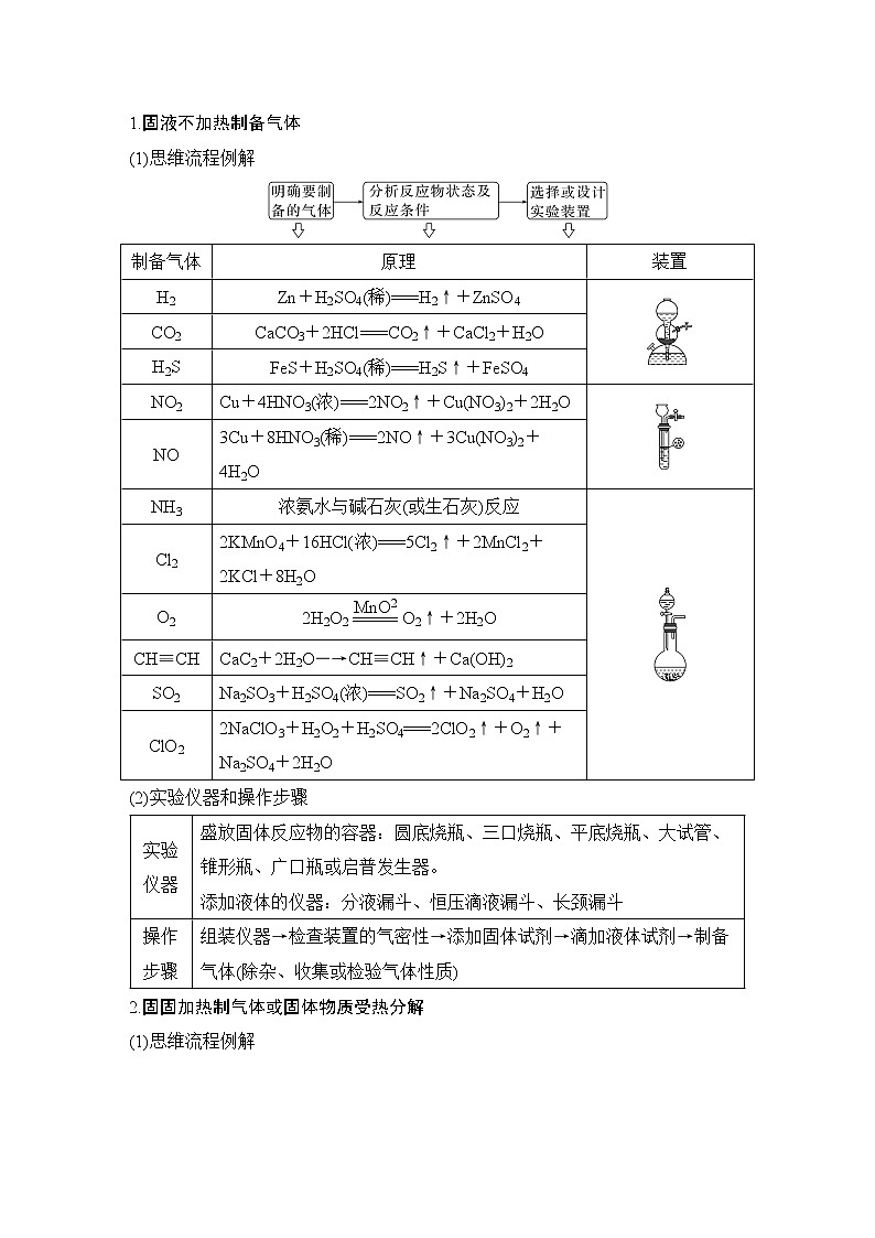 2023版创新设计高考化学（新教材人教版）总复习一轮讲义第三讲　高考化学综合实验题探究第2页