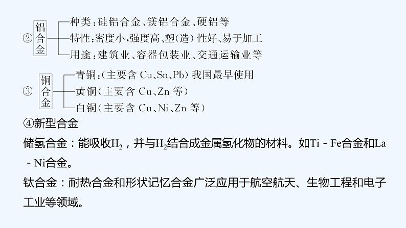 2023版创新设计高考化学（新教材苏教版）总复习一轮课件专题五 金属与人类文明07