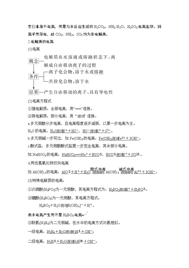 2023版创新设计高考化学（新教材苏教版）总复习一轮讲义第一单元　离子反应　离子方程式第2页