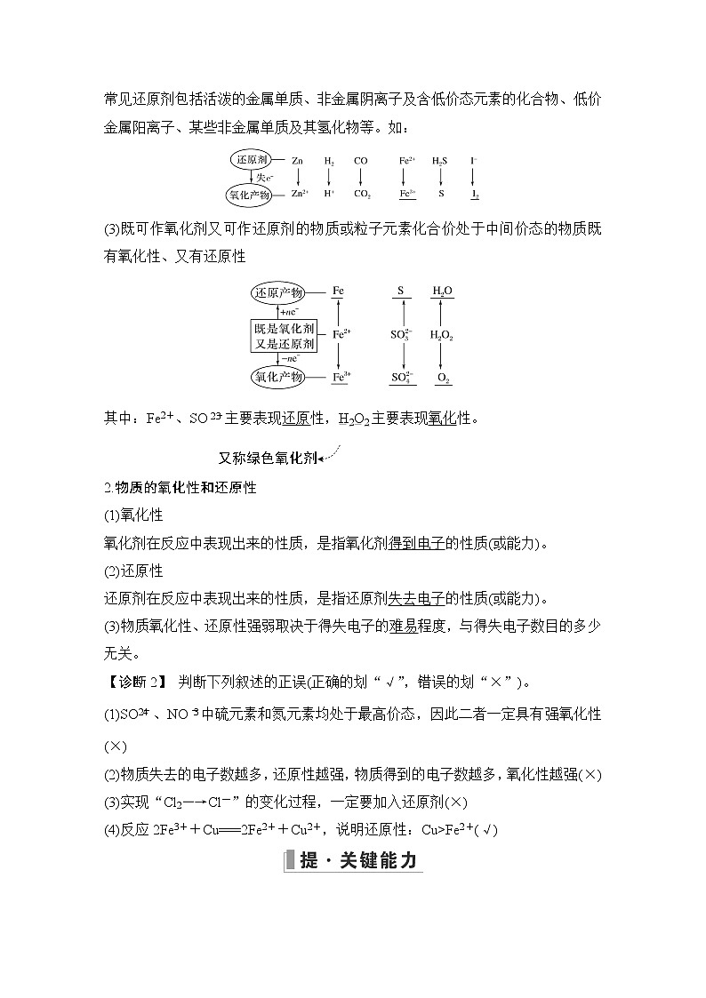 2023版创新设计高考化学（新教材苏教版）总复习一轮讲义第二单元　氧化还原反应的基本概念和规律第3页