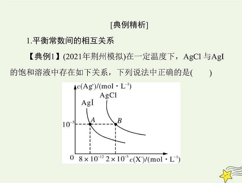 2023版高考化学一轮总复习第九章微专题十一电解质溶液中的四大平衡常数课件第7页