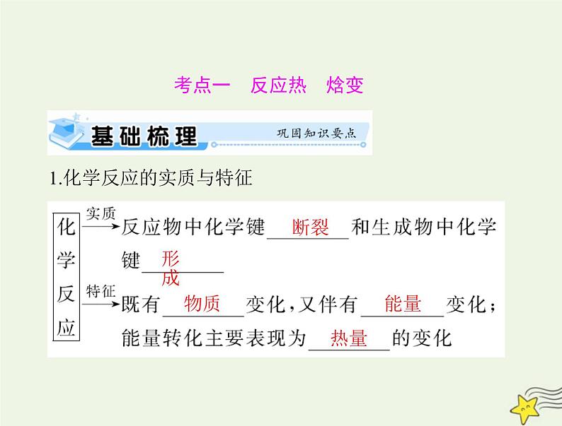 2023版高考化学一轮总复习第七章第一节化学反应的热效应课件第8页