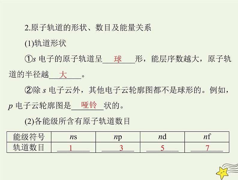 2023版高考化学一轮总复习第十三章第一节原子结构与性质课件第8页