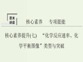 苏教版高考化学二轮复习7化学反应速率与化学平衡核心素养提升7“化学反应速率化学平衡图像”类型与突破课件